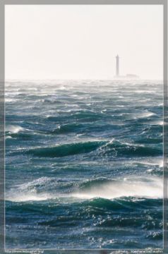Le Phare de Planier dans la tempête